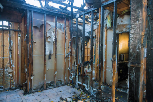 Professional Fire Damage Removal technician working in South Wenatchee, WA